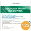 12x WELEDA Visiodoron malva oogdruppels 0.4ml (10 stuks)