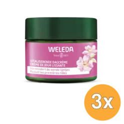 3x Weleda Wilde Rozen & Witte Thee Vitaliserende Dagcreme (40 ml)