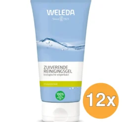 12x Weleda Zuiverende Reinigingsgel (100 ml)