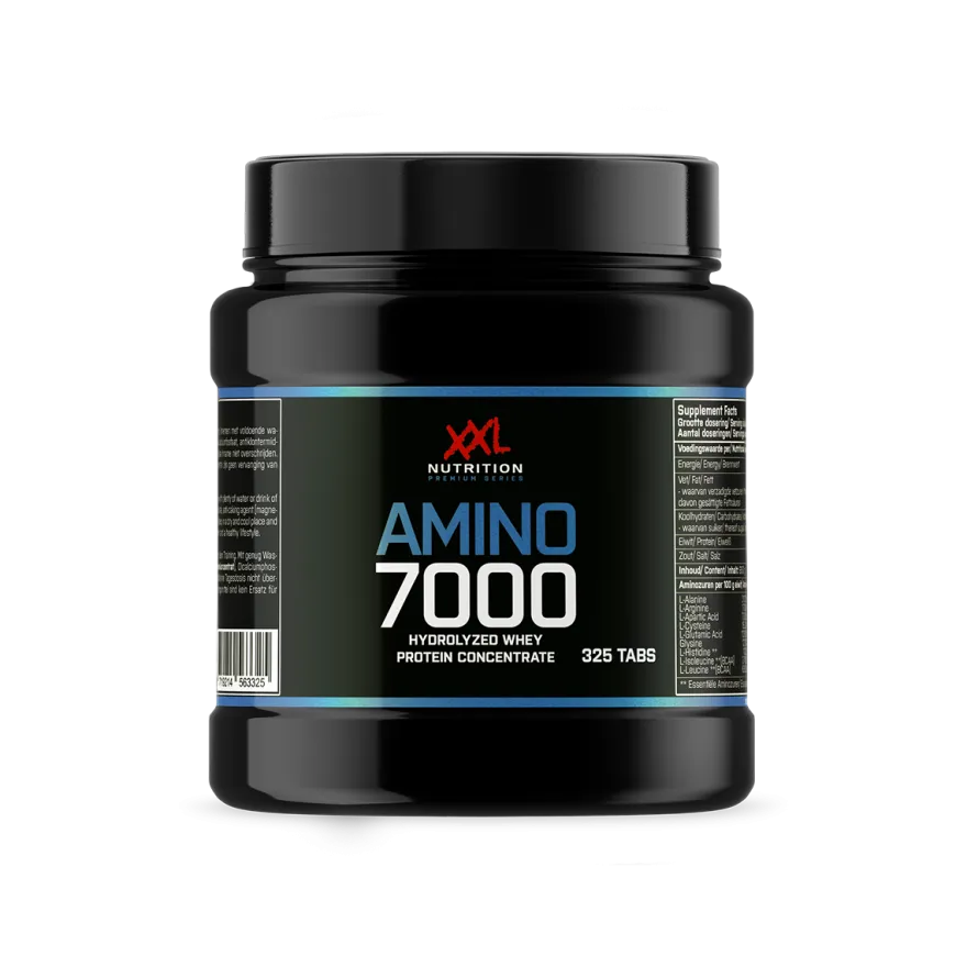 XXL Nutrition Aminozuren – 7000 mg (325 tabletten)