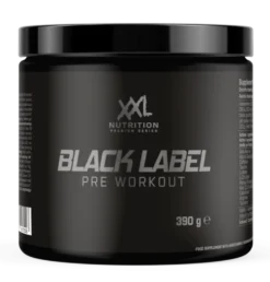 XXL Nutrition Black Label Pre Workout Orange Fruit (390 gr)