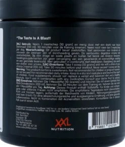 XXL Nutrition Blast Pre Workout Decafe Fruit Punch (300 gr)