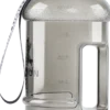 XXL Nutrition Clear Water Bottle – Black Smoke (1 stuk)