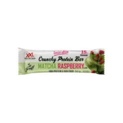 XXL Nutrition Crunchy Protein Bar- Matcha Raspberry (12 x 50 gr)