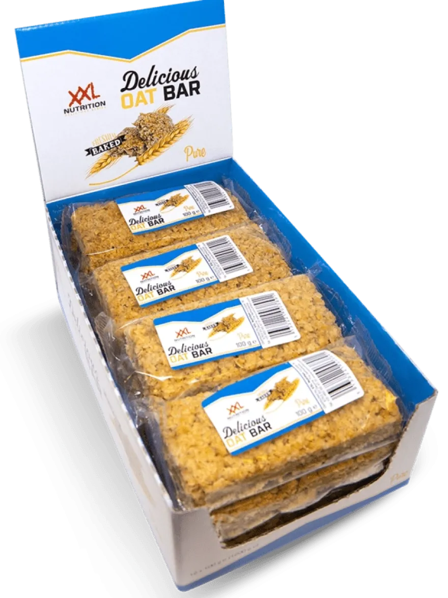 XXL Nutrition Delicious Oat Bar Naturel (12 X 100 gr)