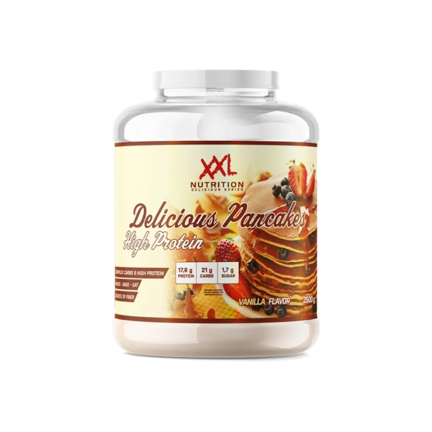 XXL Nutrition Delicious Protein Pancakes – Vanille (2500 gram)