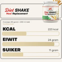 XXL Nutrition Diet Shake Chocolade (480 gr)