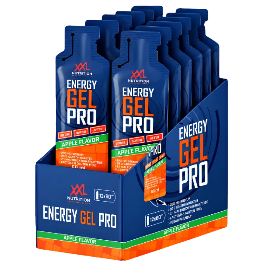 XXL Nutrition Energy Gel Pro – Apple (12 x 60 ml)