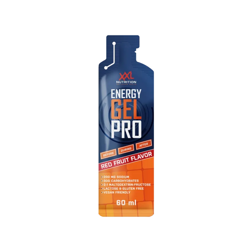 XXL Nutrition Energy Gel Pro – Red Fruit (12 x 60 ml)