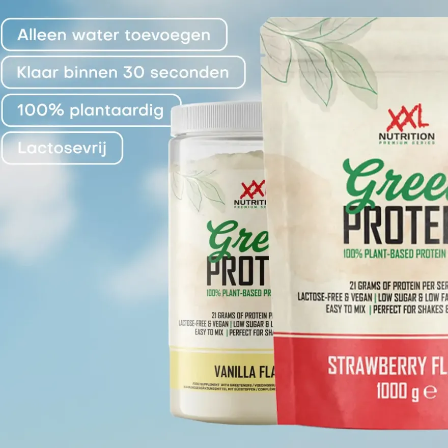 XXL Nutrition Green Protein – Banaan (1000 gr)