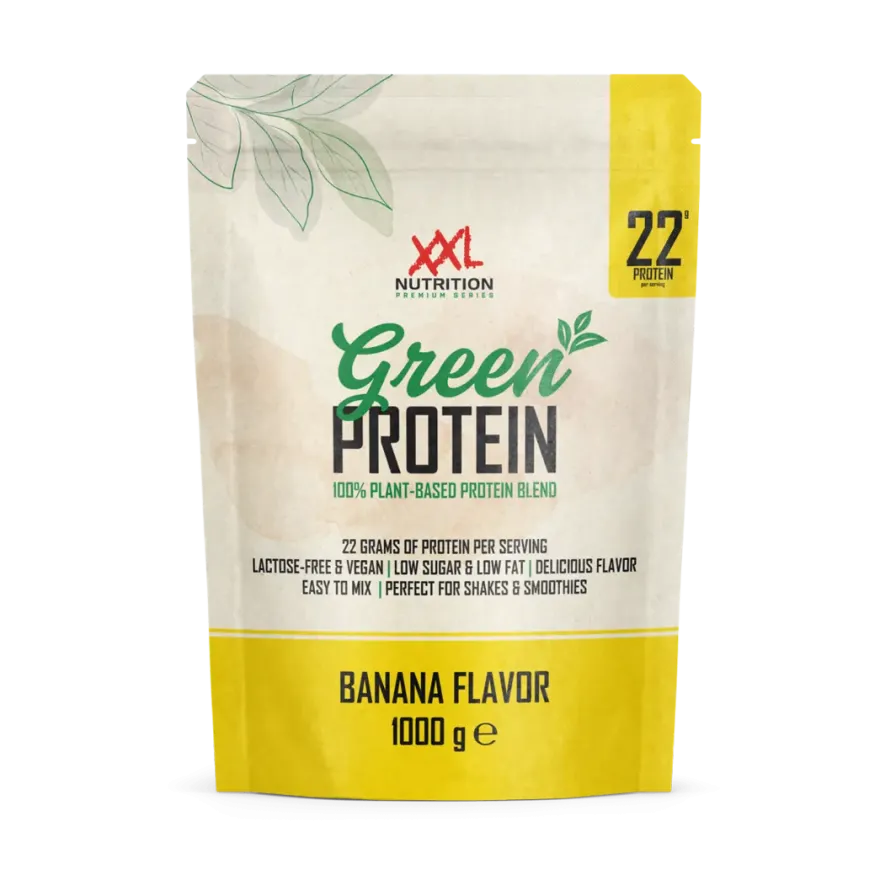 XXL Nutrition Green Protein – Banaan (1000 gr)