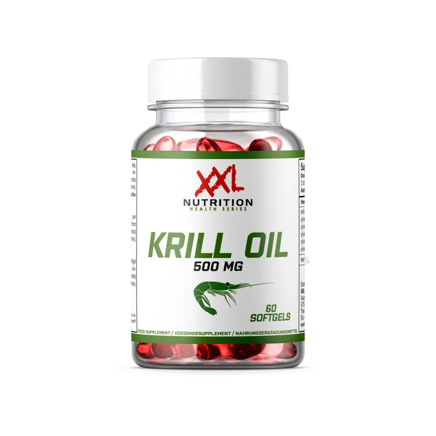 XXL Nutrition Krillolie – 500 mg (60 softgels)