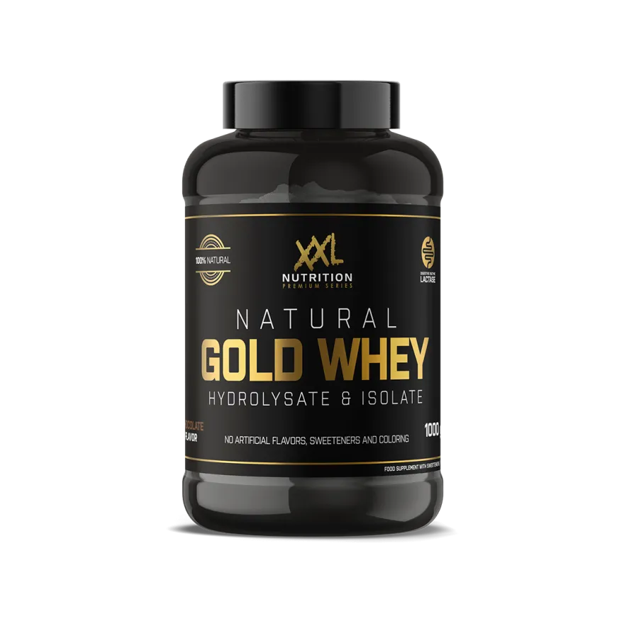 XXL Nutrition Natural Gold Whey Chocolade (1000 gr)