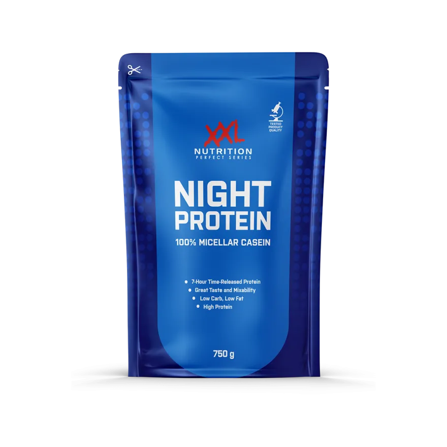 XXL Nutrition Night Protein – Yoghurt / Framboos (750 gr)