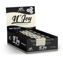 XXL Nutrition N’Joy Protein Bar Witte Chocolade Blueberry (15 x 55 gr)