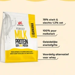XXL Nutrition Perfect Milk Protein – Banaan (1000 gr)