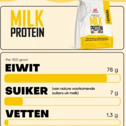 XXL Nutrition Perfect Milk Protein – Banaan (1000 gr)