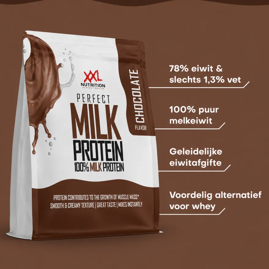 XXL Nutrition Perfect Milk Protein – Chocolade (1000 gr)