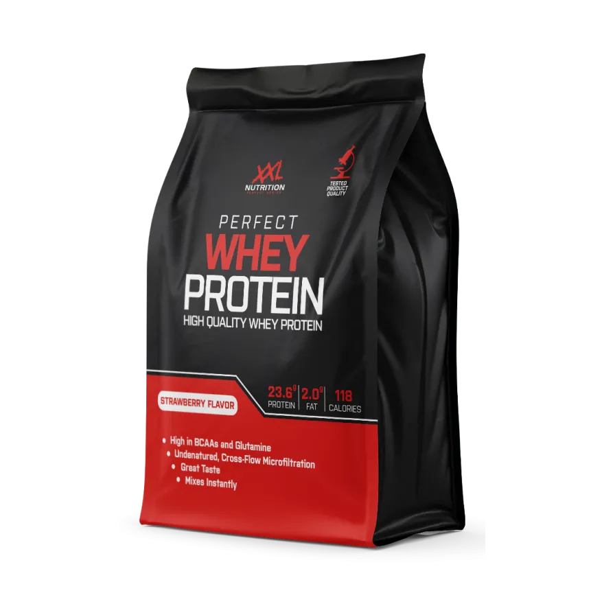XXL Nutrition Perfect Whey Protein – Aardbei (2000 gr)