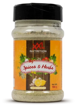 XXL Nutrition Spices & Herbs – Citroen & Knoflook (185 gr)