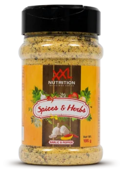 XXL Nutrition Spices & Herbs – Knoflook & Peper (195 gr)
