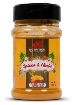 XXL Nutrition Spices & Herbs – Kurkuma Peper & Chili (160 gr)