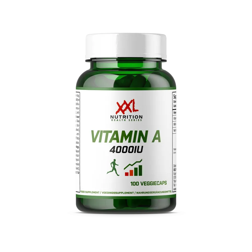 XXL Nutrition Vitamine A – 4000 iu (100 capsules)