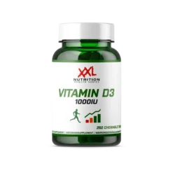 XXL Nutrition Vitamine D3 – 1000 iu (250 kauwtabletten)