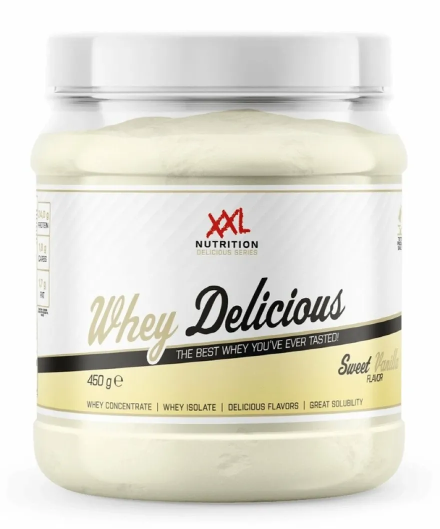 XXL Nutrition Whey Delicious Sweet Vanilla (450 gr)