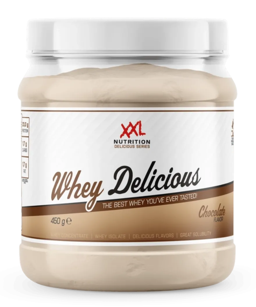 XXL Nutrition Whey Delicious Chocolade (450 gr)