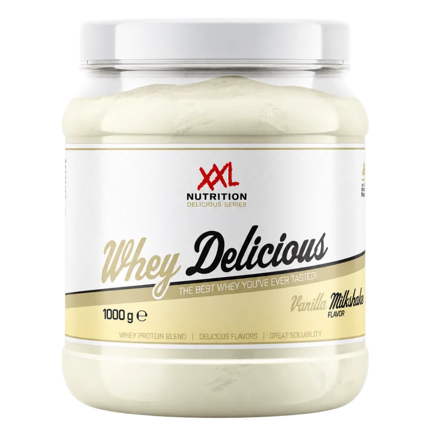 XXL Nutrition Whey Delicious Milkshake – Vanille (1000 gr)
