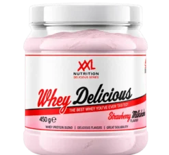 XXL Nutrition Whey Delicious Milkshake – Aardbei (450 gr)