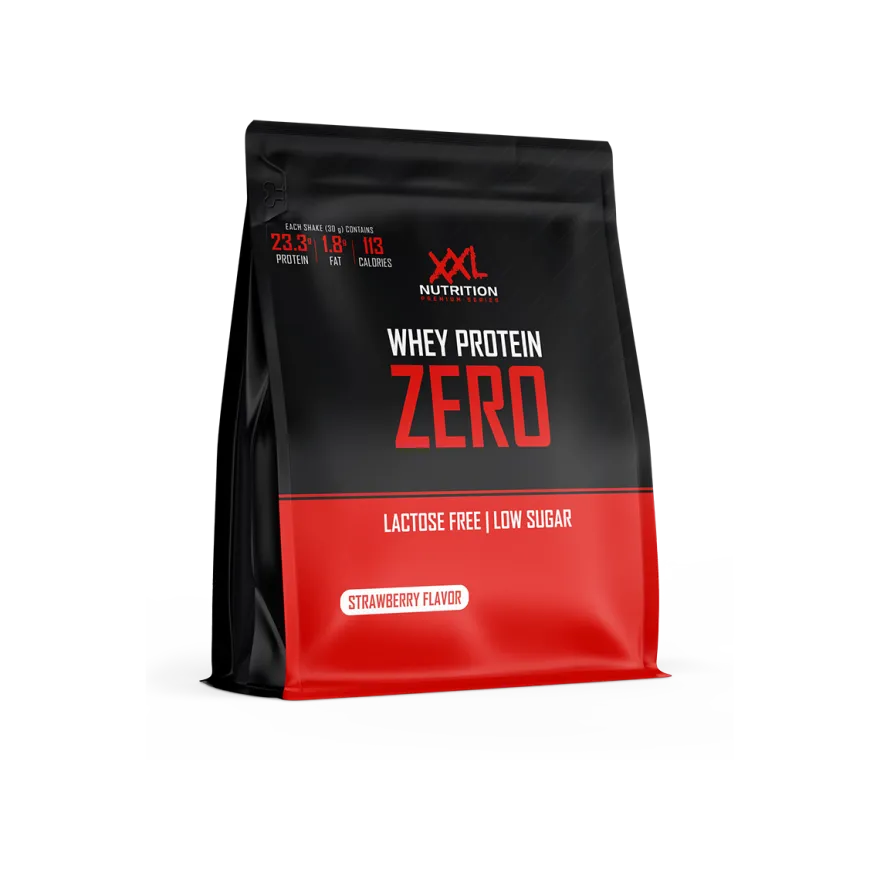 XXL Nutrition Whey Protein Zero – Aardbei (1000 gr)