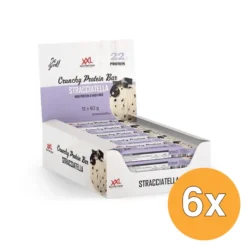 6x XXL Crunchy Protein Bar Stracciatella (60 gr)