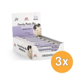 3x XXL Crunchy Protein Bar Stracciatella (60 gr)