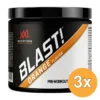 3x XXL Nutrition Blast Pre Workout Orange (300 gr)