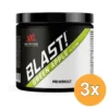 3x XXL Nutrition Blast Pre Workout green Apple (300 gr)