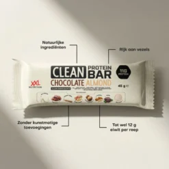 16x XXL Nutrition Clean Protein Bar – Almond (16 x 45 gr)