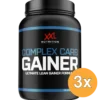 3x XXL Nutrition Complex Carb Gainer Banaan (1000 gr)