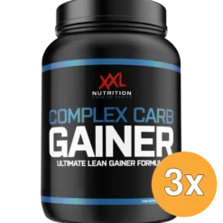 3x XXL Nutrition Complex Carb Gainer Banaan (1000 gr)