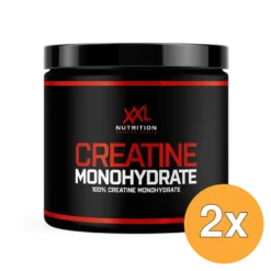 2x XXL Nutrition Creatine Monohydraat Lemon (250 gr)