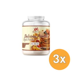3x XXL Nutrition Delicious Protein Pancakes – Neutraal (2500 gram)