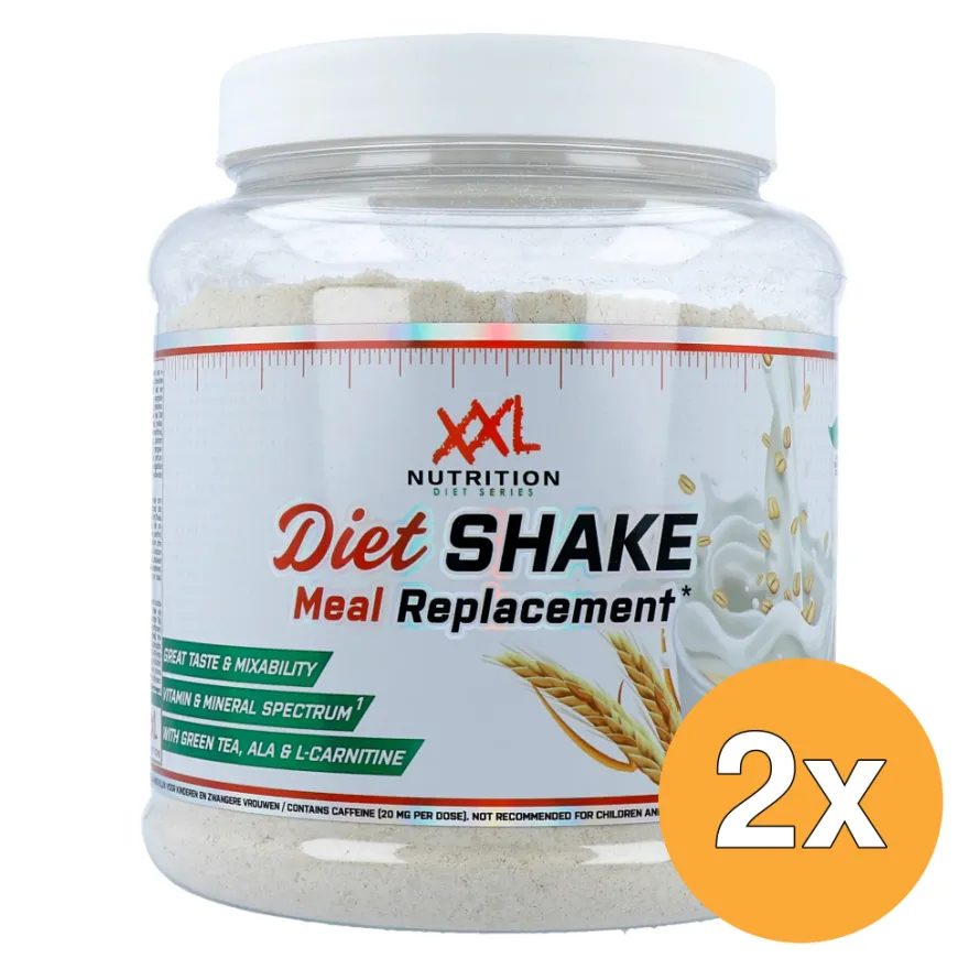 2x XXL Nutrition Diet Shake Cookies & Cream (480 gr)