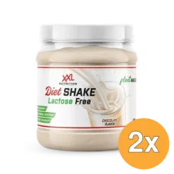 2x XXL Nutrition Diet Shake Lactose Free Chocolade (480 gr)