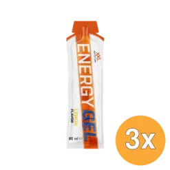 3x XXL Nutrition Energy Gel Lemon (12 X 60 ml)