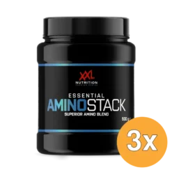 3x XXL Nutrition Essential Amino Stack Fruit Punch (500 gr)