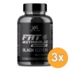 3x XXL Nutrition Fat Metabolic Support Black Edition (120 Vega Capsules)