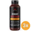 3x XXL Nutrition Light Saus – Curry Ketchup (960 ml)