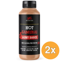 2x XXL Nutrition Light Saus – Hot Samurai (960 ml)