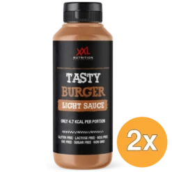 2x XXL Nutrition Light Saus – Tasty Burger Sauce (960 ml)